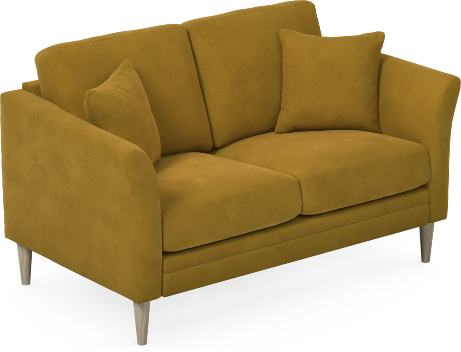 Eden - 2-sits soffa - Gul