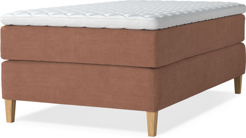 Delux Exclusive - Kontinentalsäng, enkelsäng 120 cm med bäddmadrass