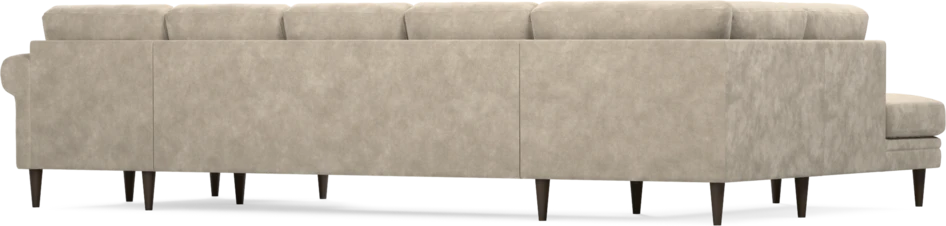 Eden - 3-sits soffa med divan vänster och schäslong höger - Beige