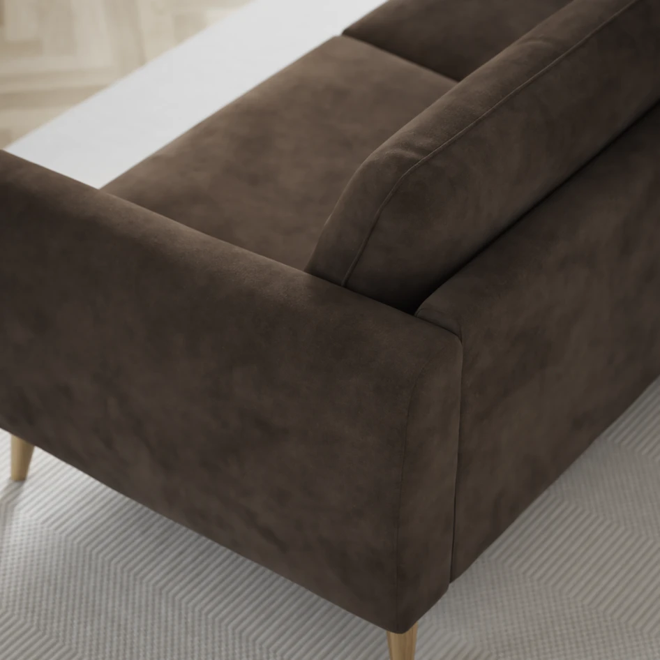 Bridge - 2-sits soffa - Brun