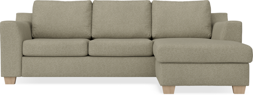 Friday - 3-sits soffa med schäslong höger - Beige