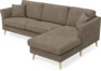 Eden - 2,5-sits soffa med schäslong - Gul