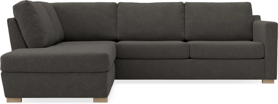 Friday - 2,5-sits soffa med divan vänster - Grå