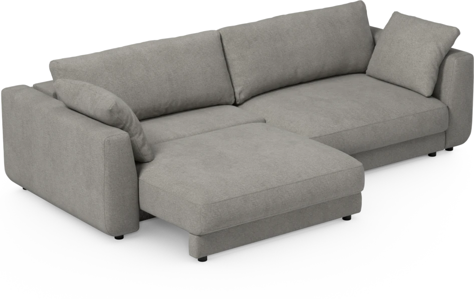 Amie - Bäddsoffa 4-sits - Grå
