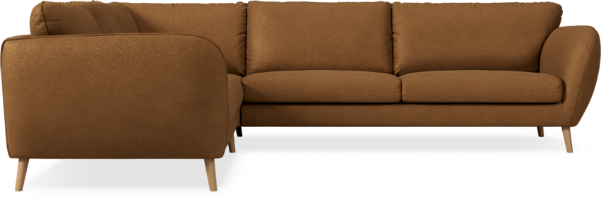 Madison Lux - Hörnsoffa 2+3-sits, hörn 1 - Brun