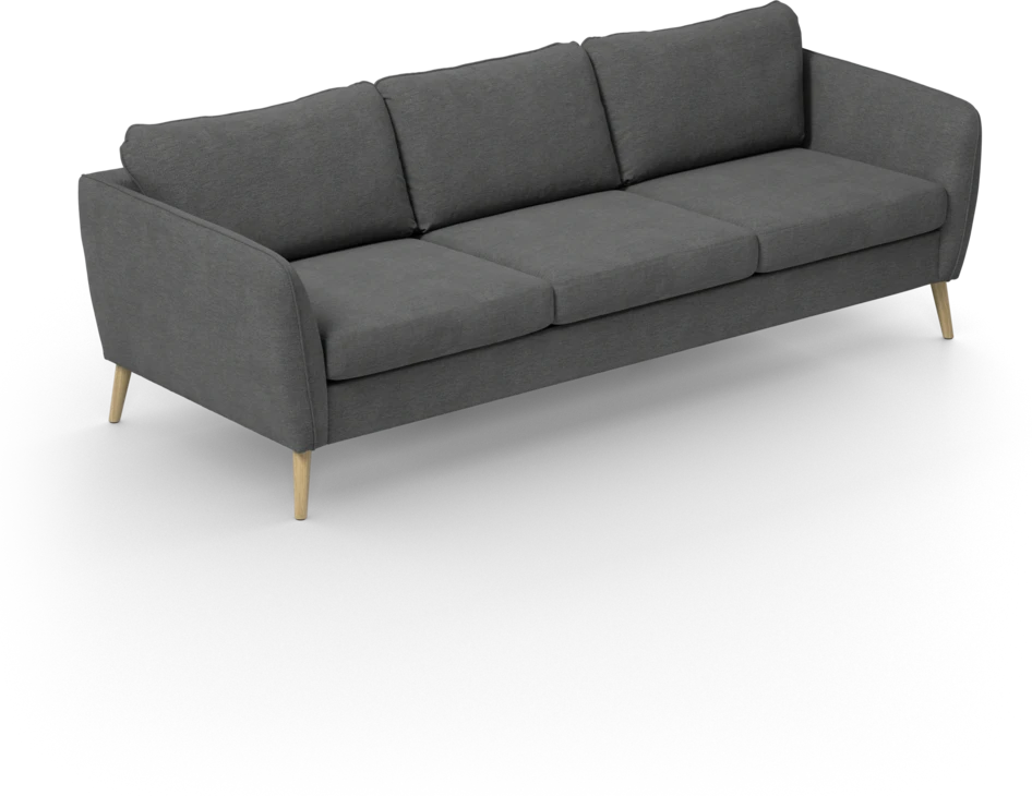 County - 3-sits soffa - Grå