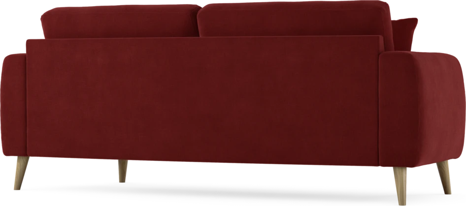 Eden - 2,5-sits soffa svängd - Röd