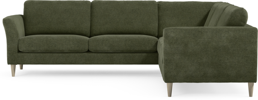 Bridge - Hörnsoffa, 2+2-sits - Grön