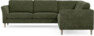 Bridge - Hörnsoffa, 2+2-sits - Grön