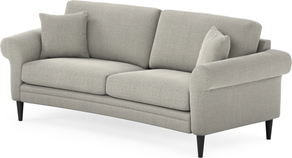 Eden - 2,5-sits soffa svängd - Grå