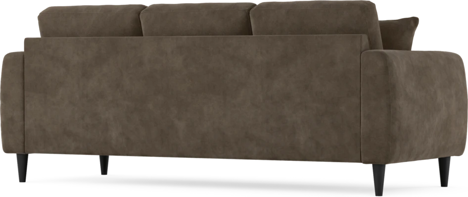 Eden - 3-sits soffa - Brun