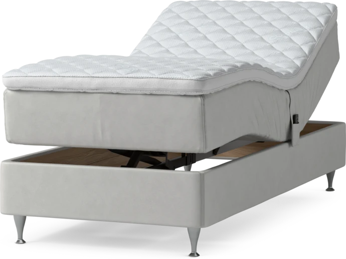 Delux Dream, Ställbar säng, enkelsäng med bäddmadrass