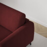 Bridge - Hörnsoffa, 2+3-sits - Röd