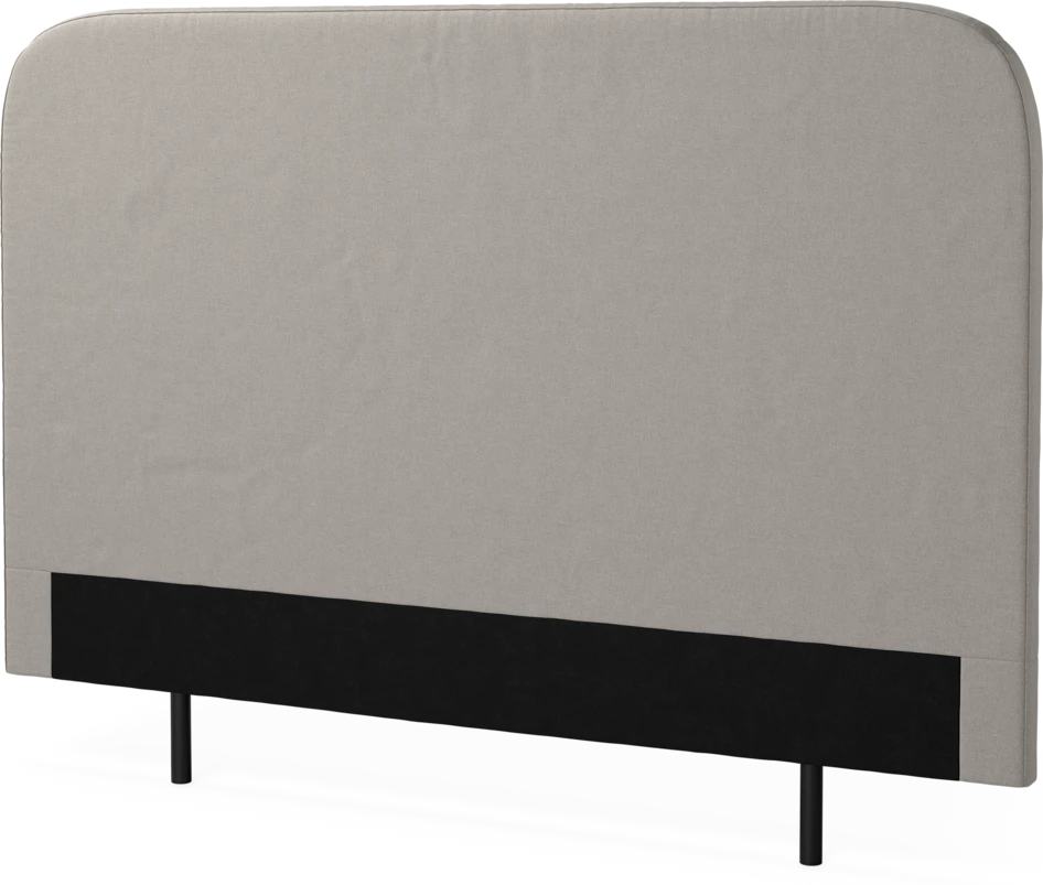 New York slät - Sänggavel, 90-210 cm - Grå