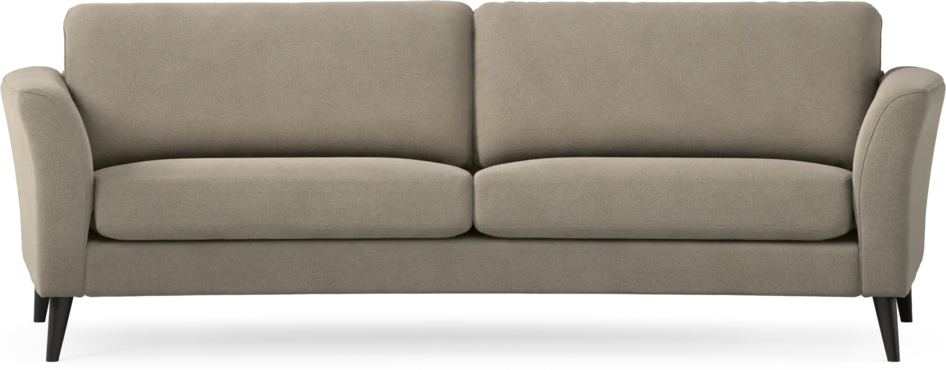 Bridge - 3-sits soffa svängd - Beige