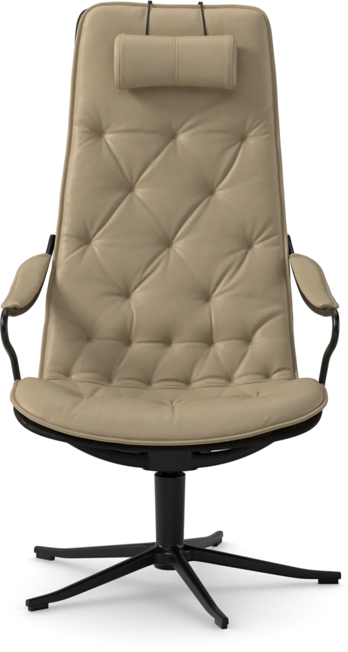 Moore - Fåtölj hög rygg - Beige