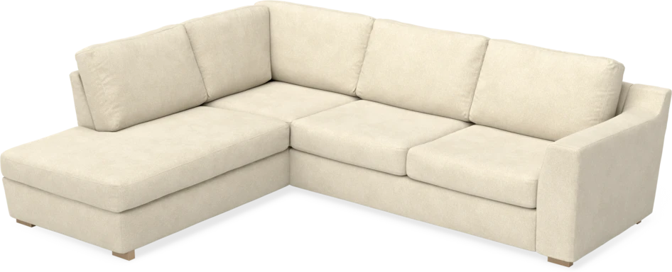 Friday - 2,5-sits soffa med divan vänster - Beige
