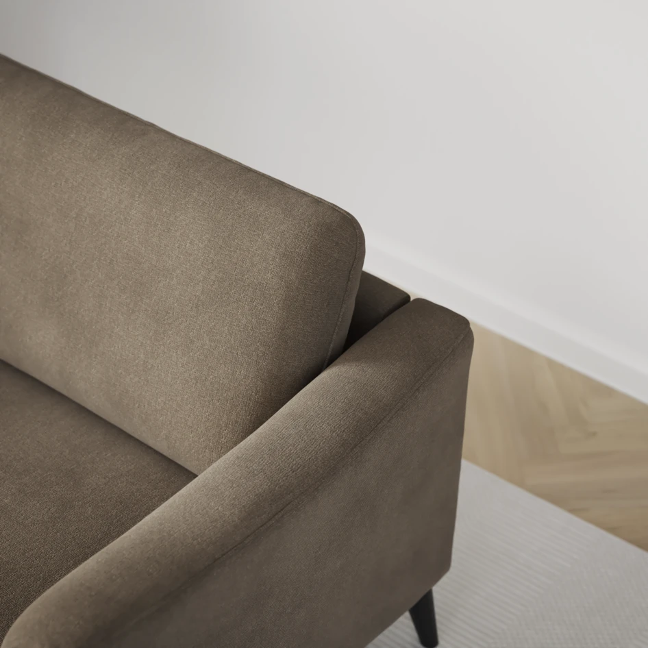 Bridge - Hörnsoffa, 3+3-sits - Beige