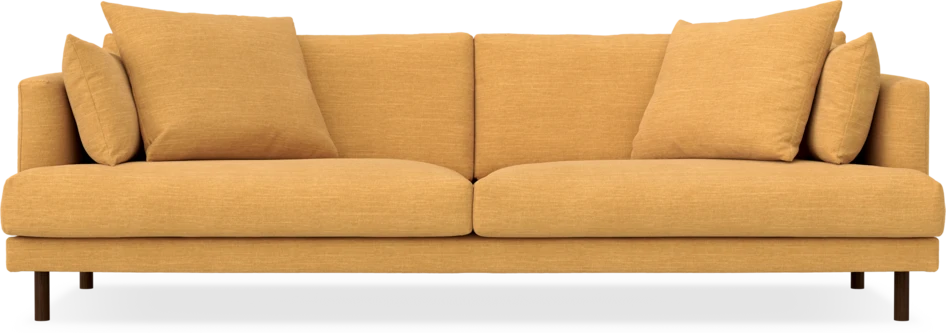 Harper - 4-sits soffa - Gul