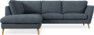 Madison Lux - 2-sits soffa med divan vänster - Vit