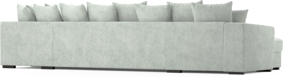 Town - 3-sits soffa med divan höger och schäslong vänster - Blå