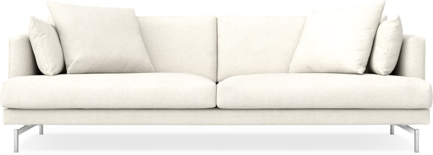 Harper - 4-sits soffa - Vit