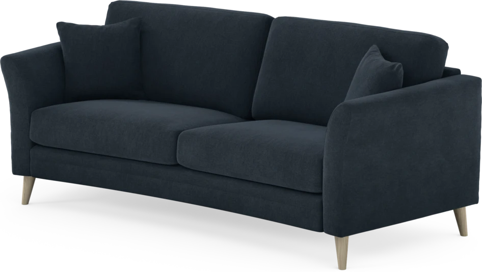 Eden - 2,5-sits soffa svängd - Blå