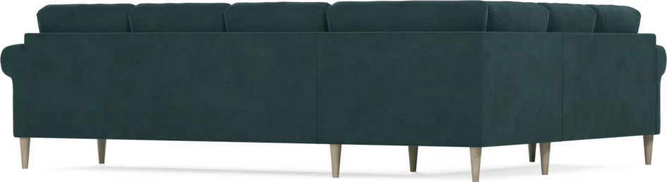 Eden - Hörnsoffa, 2+3-sits - Blå