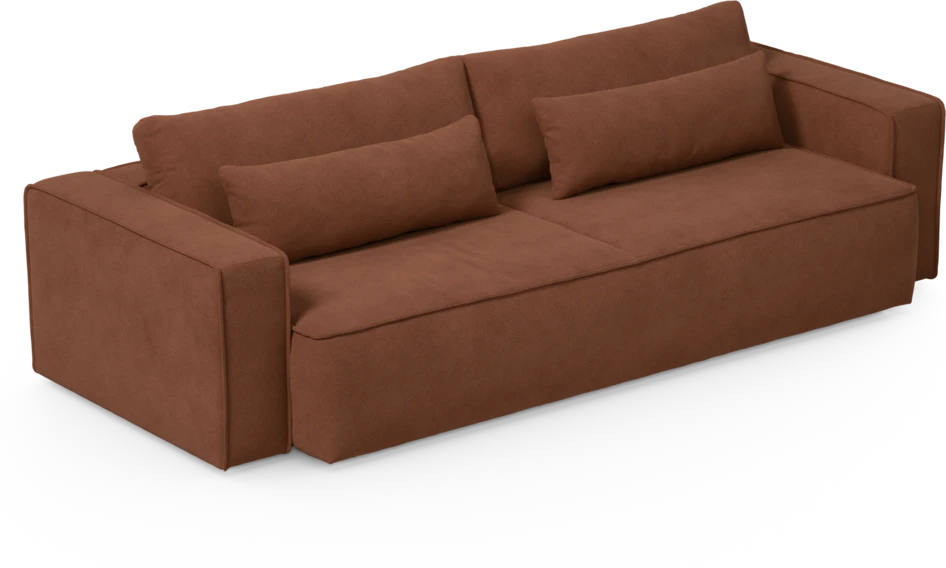 Ide - Bäddsoffa 4-sits - Orange