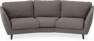 Madison - 3-sits soffa svängd, 70 cm - Brun