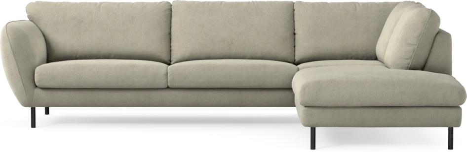 Madison - 3-sits soffa med divan höger - Beige