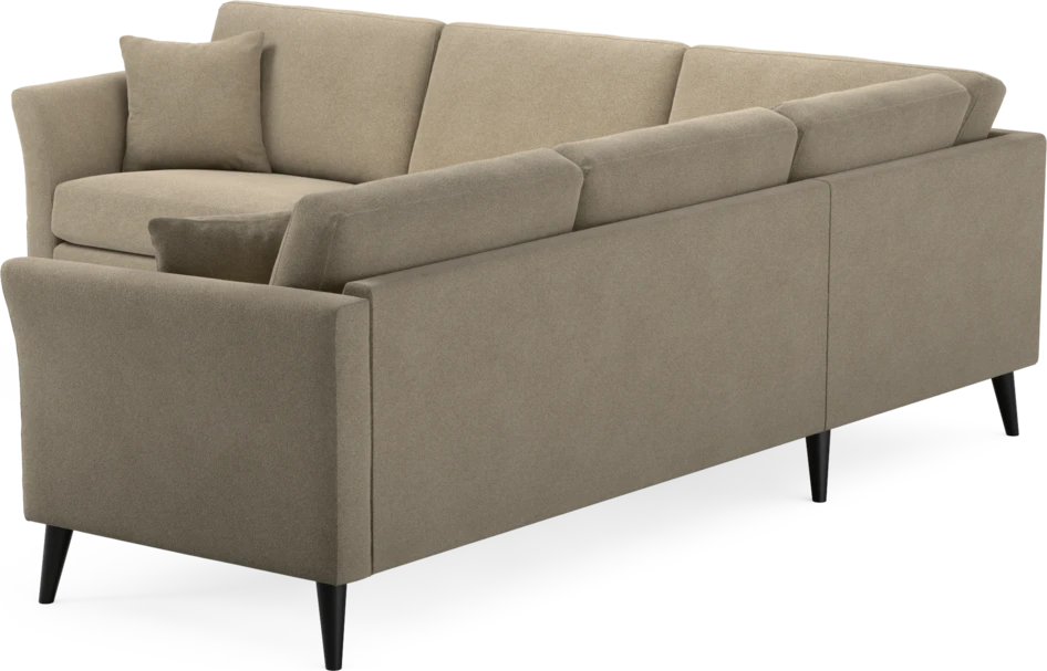 Eden - Hörnsoffa, 2,5+2,5-sits - Beige