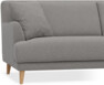 Macy Lux - 3-sits soffa - Grå
