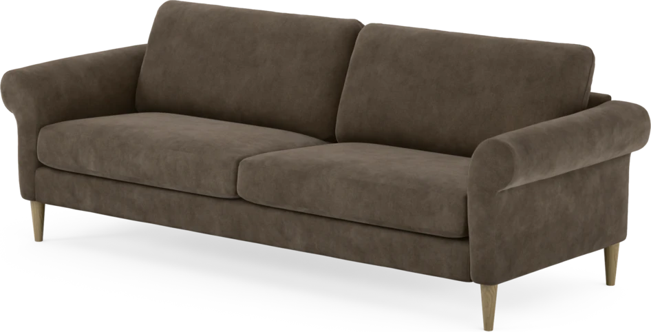 Bridge - 4-sits soffa - Brun