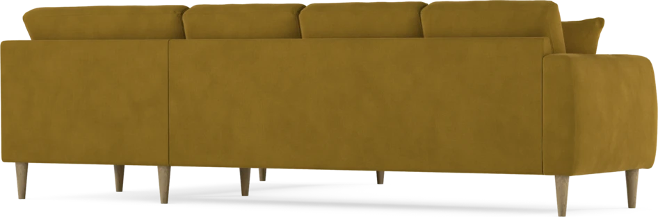 Eden - Hörnsoffa, 3+2-sits - Gul