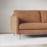 Madison Lux - 2-sits soffa med divan höger - Orange