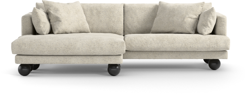 Harper - 4-sits med schäslong XL vänster - Beige