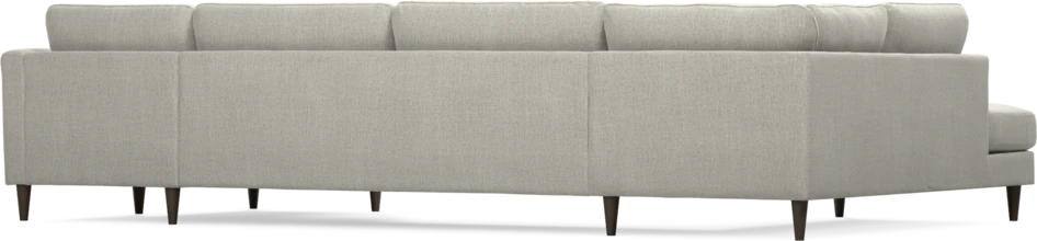 Bridge - 3-sits soffa med divan vänster och schäslong höger - Grå