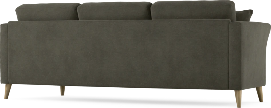 Eden - 3-sits soffa svängd - Grå