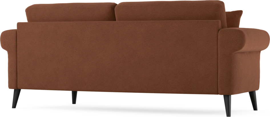 Eden - 2,5-sits soffa svängd - Orange