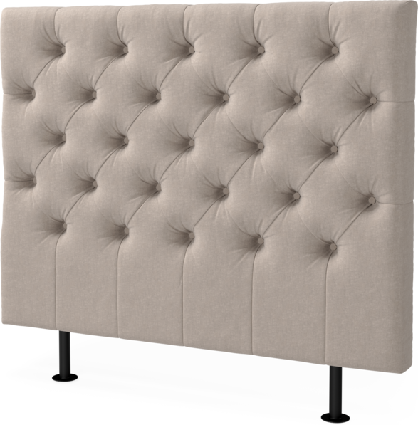 Cape pikerad - Sänggavel, 90-210 cm - Beige