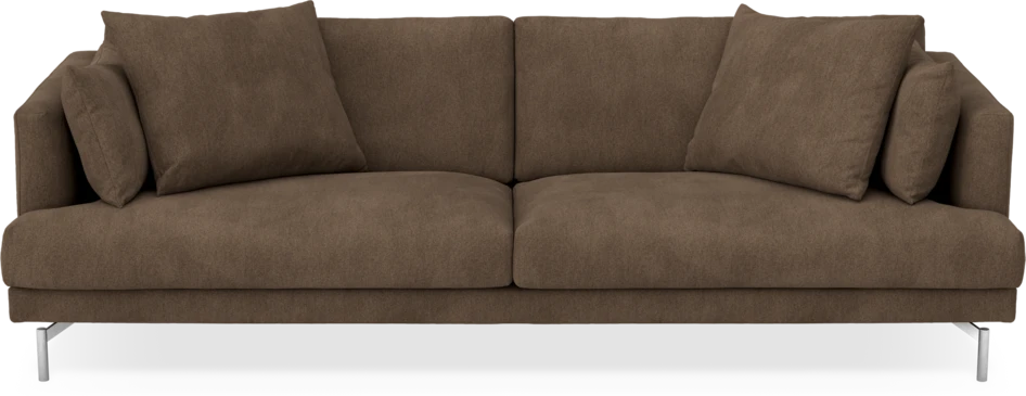Harper - 4-sits soffa - Brun