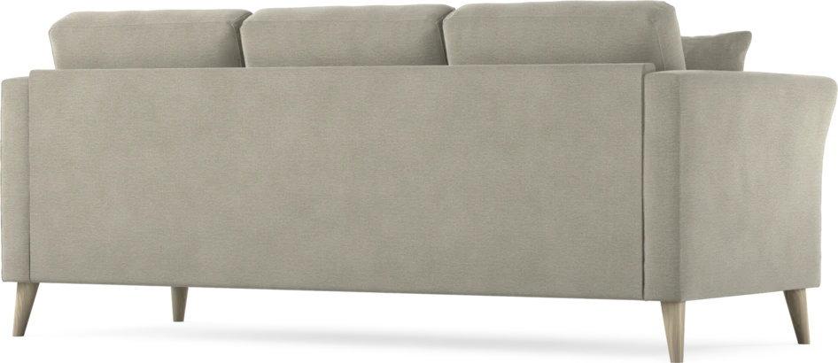 Eden - 3-sits soffa - Brun