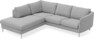 Madison - 2-sits soffa med divan vänster - Grå