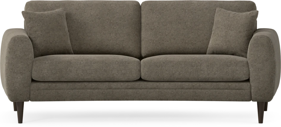 Eden - 2,5-sits soffa svängd - Brun