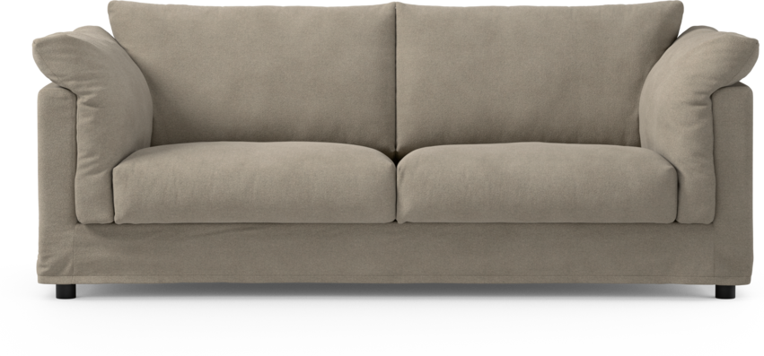 Cherrie - 2,5-sits soffa med kappa - Beige