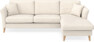 Eden - 2,5-sits soffa med schäslong - Beige