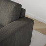 Friday - 2,5-sits soffa med divan vänster - Grå