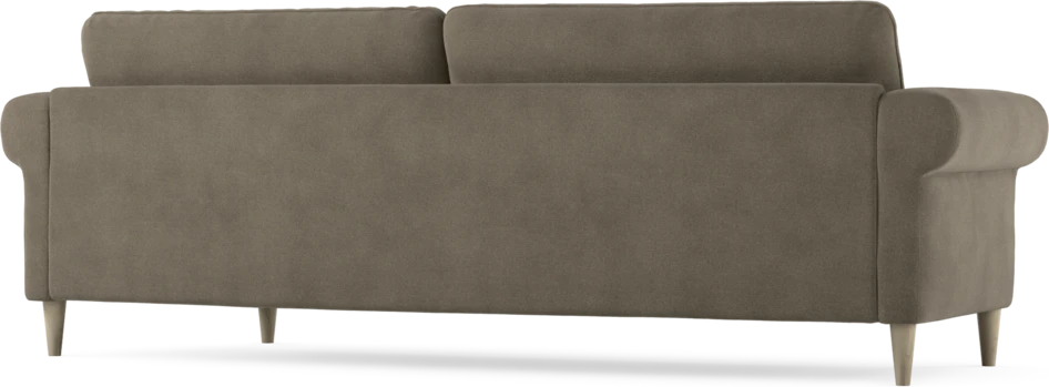 Bridge - 3-sits soffa svängd - Beige
