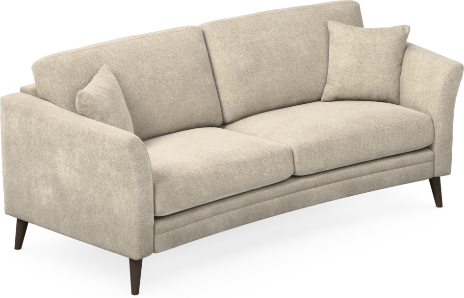 Eden - 2,5-sits soffa svängd - Beige